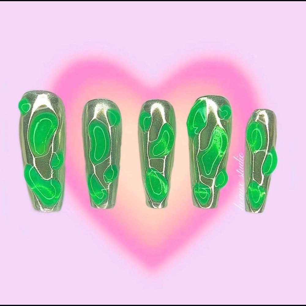 💦❎SLIP N SLIME PRESS ON NAILS❎💦